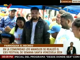 Caracas | Más de 70 comunidades disfrutaron del XXV Festival de Semana Santa Venezuela 2024