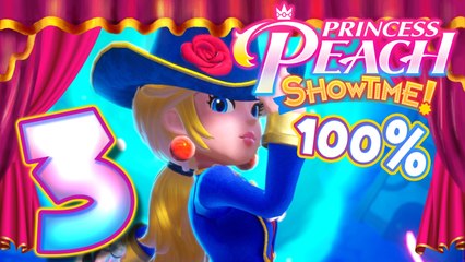 Princess Peach Showtime Walkthrough Part 3 (Switch) 100% Thief & Sword Floor 2