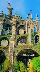 The luxurious palace of Charles Borromeo on the island of Isola Bella in Lake Maggiore in Italy