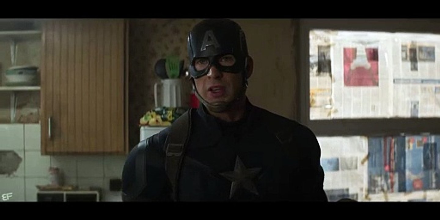 Captain America & Bucky vs SWAT - Apartment Fight  Captain America Civil War 2016 Movie Clip HD 4K