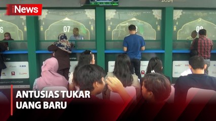 Persiapan Lebaran, Warga Medan Antre Seru Tukar Uang Baru 💵
