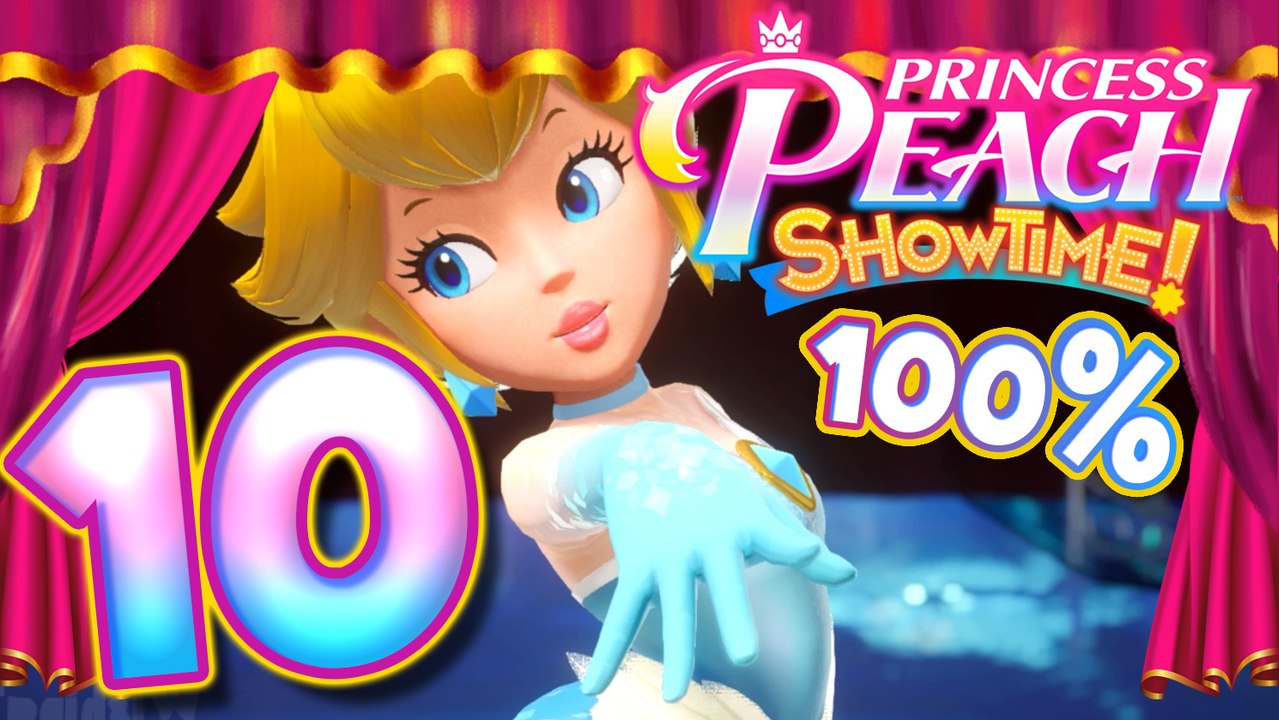 Princess Peach Showtime Walkthrough Part 10 (Switch) 100% Ice Skater & Mermaid Floor 5