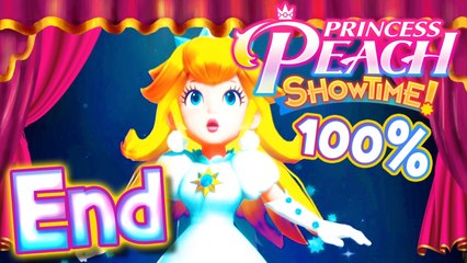 Princess Peach Showtime Walkthrough Part 13 (Switch) 100% Final Boss + Ending