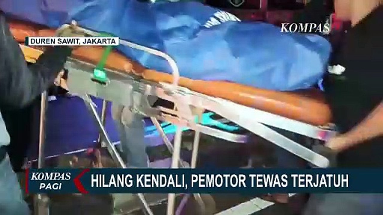 Hilang Kendali, Pengendara Motor di Duren Sawit Tewas Terjatuh