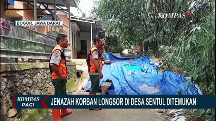 6 Hari Hilang, Jenazah ibu Korban Longsor di Desa Sentul Bogor Akhirnya Ditemukan Tim SAR