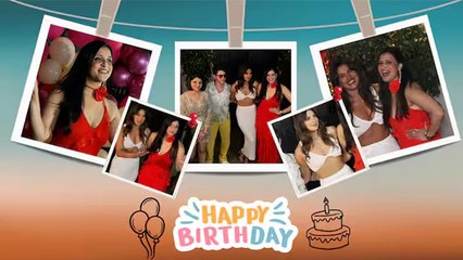 Priyanka Chopra Nick Jonas ने Mannara Chopra 33rd Birthday Celebration में लगाया चार चांद,Cake Cut..