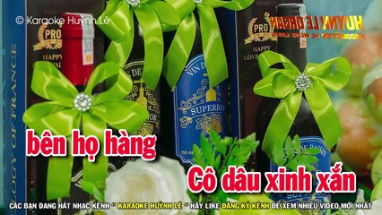 Vui Trong Ngày Cưới Karaoke Nhạc Sống SONG CA - Beat Hay Dễ Hát