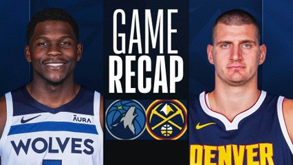 Game Recap: Timberwolves 111, Nuggets 98