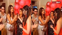 Mannara Chopra Birthday Inside Video, Priyanka Chopra Nick Jonas के साथ किया Cake Cut, Video Viral!