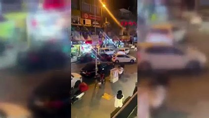 Bahçelievler'de sokak ortasında silahlı çatışma