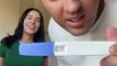 Τσαγκρινού: «Έγινε το θαύμα»- Το τρυφερό βίντεο με τη στιγμή που είδε το θετικό τεστ εγκυμοσύνης