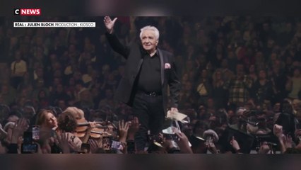 Michel Sardou a donné son tout dernier concert à Brest vendredi