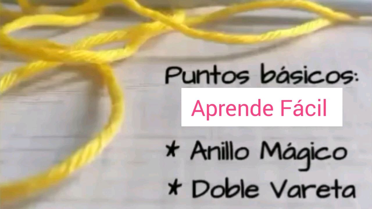 PUNTOS BASICOS EN CROCHET PARTE 2
