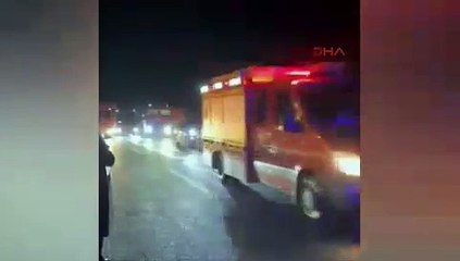 Bursa'da azot yüklü tanker şarampole devrilip patladı, sürücü öldü