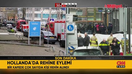 Hollanda'da rehine krizi! Polis bölgedeki evleri tahliye ediyor