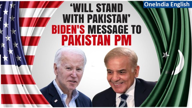 Biden Writes Letter to Pakistani PM Shehbaz Sharif, Underlines Bilateral Ties for Peace| Oneindia
