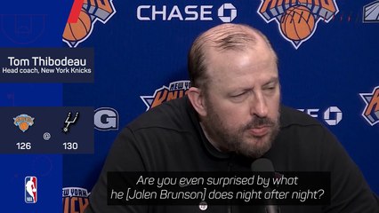 Brunson's record 61 points unsurprising for Knicks and Thibodeau