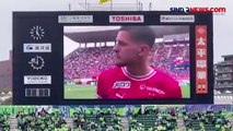 Disambut Meriah Suporter Cerezo Osaka, Begini Perkenalan Justin Hubner di Stadion Yodoko Sakura