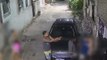 Dupla armada aborda homem com criança no colo e rouba carro no bairro de Canabrava