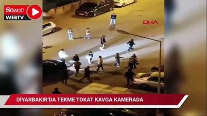 Tekme tokat kavga kamerada