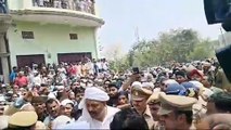 मुख्तार के जनाजे में मिट्टी के लिए गाजीपुर डीएम से भीड़े अफजाल अंसारी