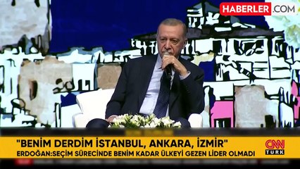 Salon Ahmet Kaya'nın şarkısıyla inledi! Cumhurbaşkanı Erdoğan'ın duygu dolu anları