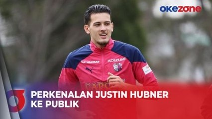 Diperkenalkan ke Publik, Justin Hubner Disambut Meriah Suporter Cerezo Osaka
