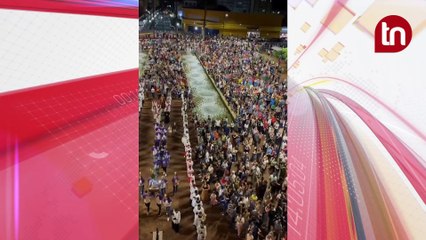 Fiéis de diversas paróquias de Apucarana participaram da Via-Sacra