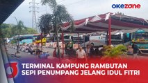 Terminal Kampung Rambutan Sepi Penumpang di H-11 Idul Fitri