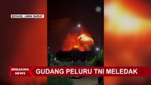 Kebakaran Gudang Peluru TNI, Kadispen TNI AD: Warga Dievakuasi, Pemadaman Belum Bisa Dilakukan