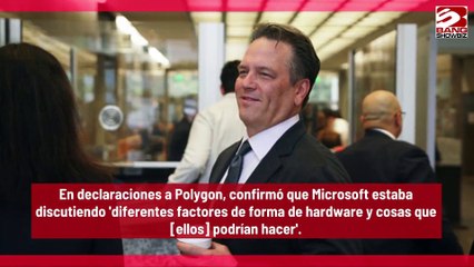 Revela jefe de Xbox objetivos para portátil de Xbox