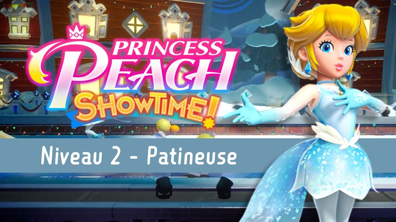 Patineuse Niveau 2 Princess Peach Showtime : Ruban, fragments d'étincelle... Tout trouver dans "Une parade sur la glace"