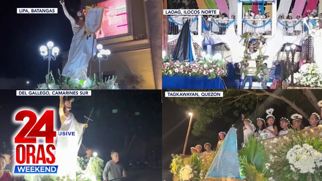 Salubong ngayong Linggo ng pagkabuhay, idinaos sa iba't ibang simbahan | 24 Oras Weekend