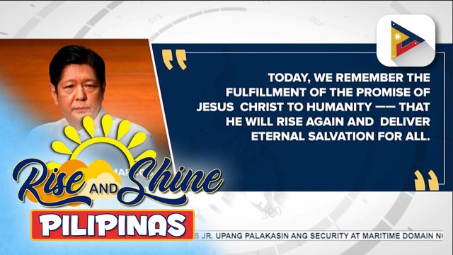 PBBM, nanawagan sa mga Katoliko na sundan ang mga halimbawa ng sakripisyo ni Hesus