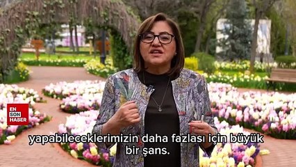 Fatma Şahin'den gençlere çağrı: Can oğlum, can kızım sizi sandığa gitmeye davet ediyorum