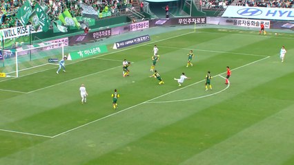 '이동준 맹활약' 첫 현대가 더비 무승부...김천 선두 등극 / YTN