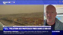 Alerte pollution aux particules fines: le sud-est de la France sous un nuae de sable venu du Sahara