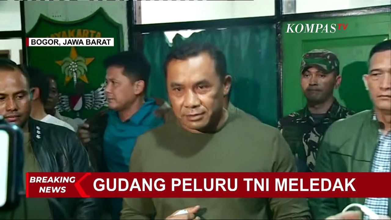 Kebakaran Gudang Peluru TNI, Panglima Kodam Jaya: Penyebab Diduga Amunisi Sudah Kadaluarsa