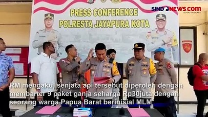 WNA Papua Nugini Miliki Senjata Api Rakitan, Polisi: Diperoleh dengan Cara Barter
