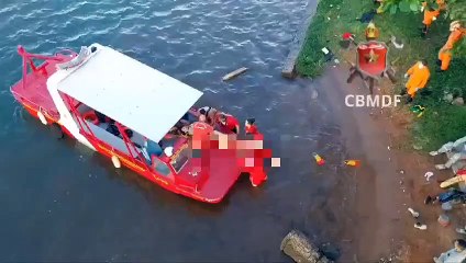 Bombeiros salvam vítima de afogamento no Lago Paranoá