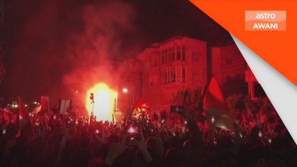 Penduduk Jordan protes berhampiran kedutaan Israel masuk hari keenam