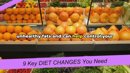 9 Key DIET CHANGES You Need, To Reverse your Typ