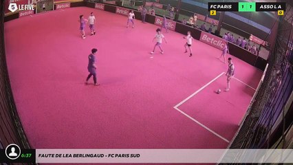 Faute de Lea BERLINGAUD - FC PARIS SUD