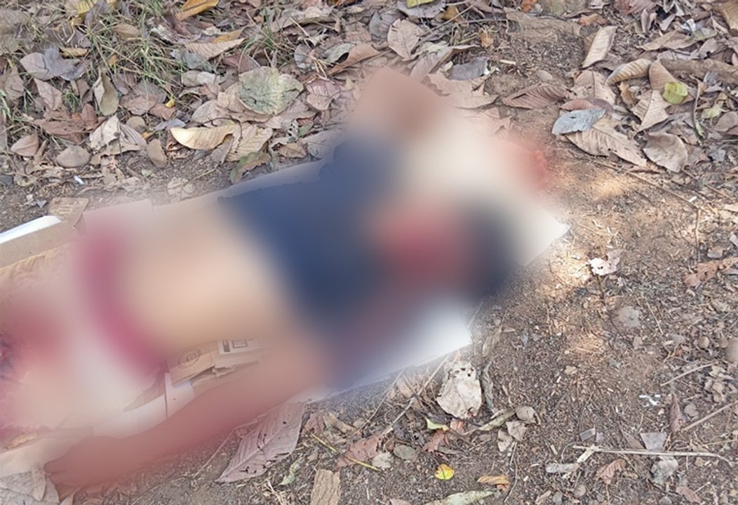 Hombre herido con machete