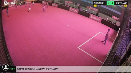 Faute de KILIAN VALLON - FC Vallon