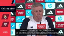 Militao could start for Madrid against City reveals Ancelotti