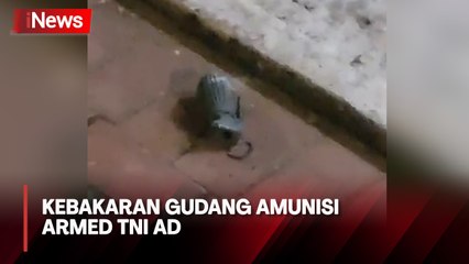 Gudang Amunisi Terbakar, Warga Temukan Granat di Depan Rumah yang Tak Jauh Dari Lokasi Kebakaran