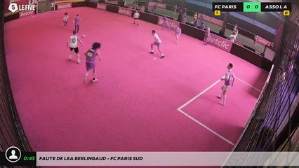Faute de Lea BERLINGAUD - FC PARIS SUD
