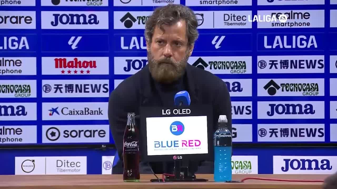 Rueda de prensa Quique Sánchez Flores, Getafe - Sevilla