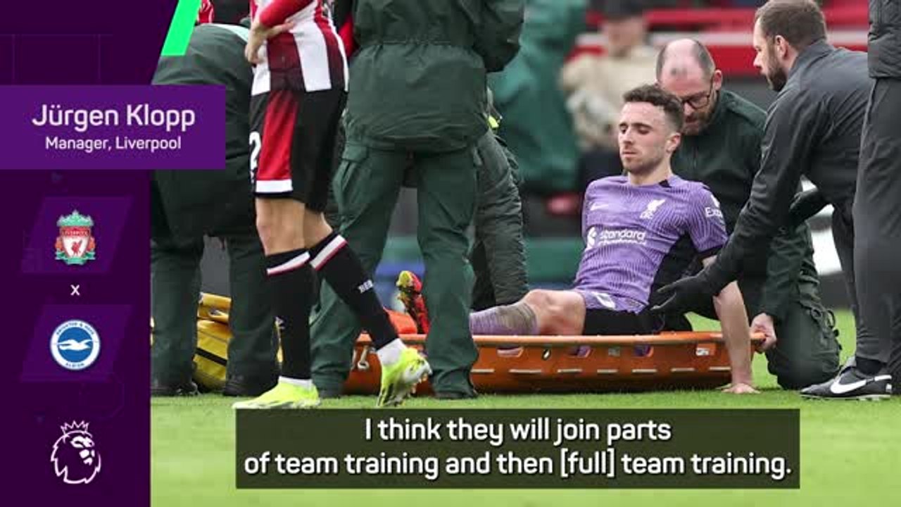 Klopp gives a positive injury update as stars n...